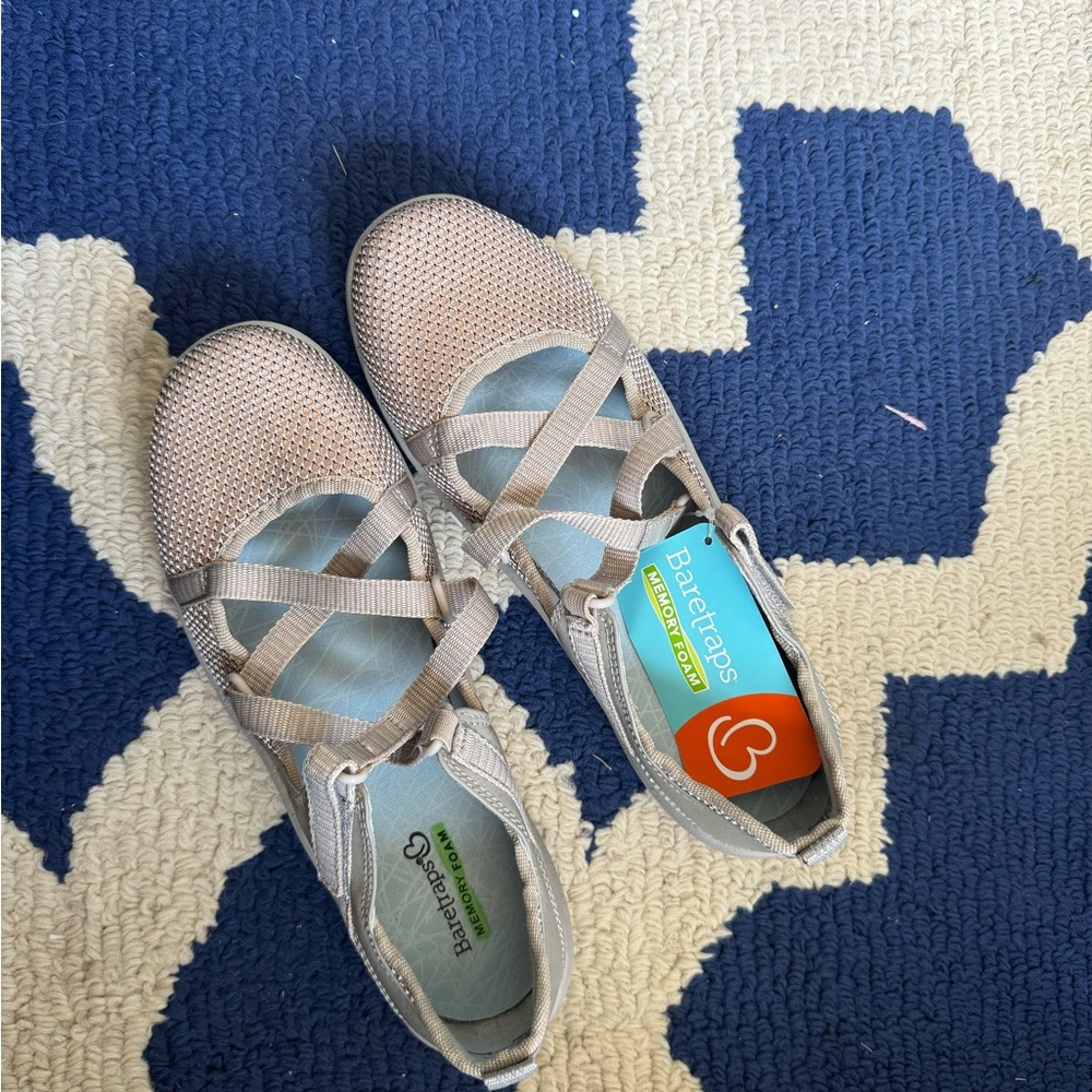 Bare Traps Poppy Mary Jane Wheat Multi Size 7.5 new